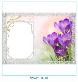 cadre photo fleur 1638