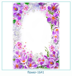 cadre photo fleur 1641