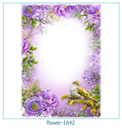 cadre photo fleur 1642