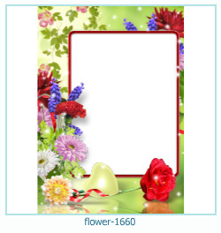 cadre photo fleur 1660