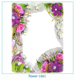 cadre photo fleur 1661