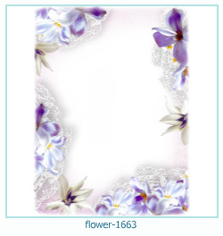 cadre photo fleur 1663