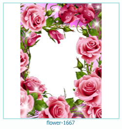 cadre photo fleur 1667