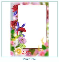 cadre photo fleur 1669