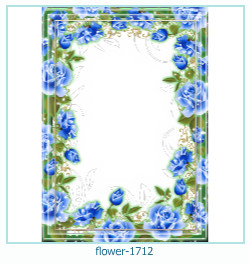 cadre photo fleur 1712