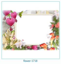 cadre photo fleur 1718