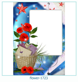 cadre photo fleur 1723