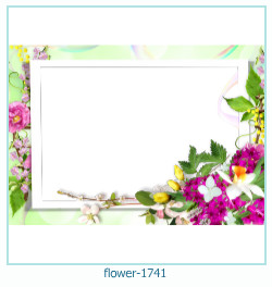 cadre photo fleur 1741