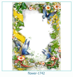 cadre photo fleur 1742