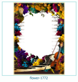cadre photo fleur 1772