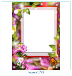 cadre photo fleur 1778