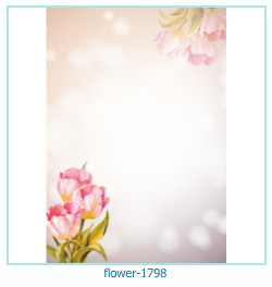cadre photo fleur 1798