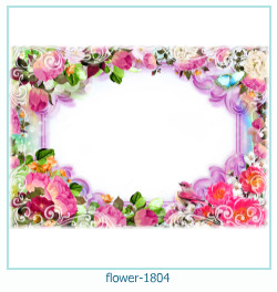 cadre photo fleur 1804