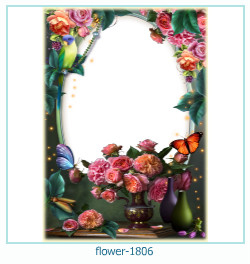 cadre photo fleur 1806