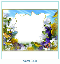 cadre photo fleur 1808