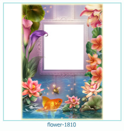 cadre photo fleur 1810
