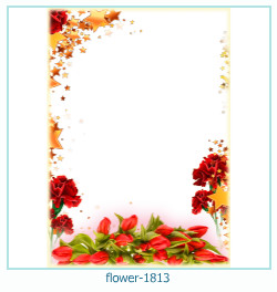 cadre photo fleur 1813