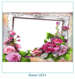 cadre photo fleur 1814