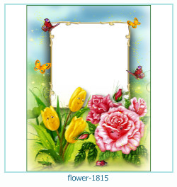 cadre photo fleur 1815