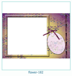 cadre photo fleur 182