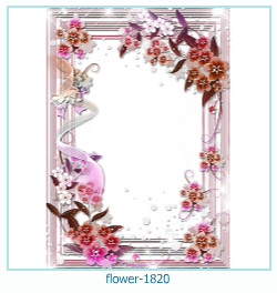 cadre photo fleur 1820