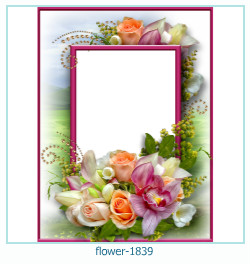 cadre photo fleur 1839