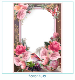 cadre photo fleur 1849