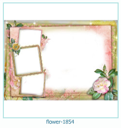 cadre photo fleur 1854