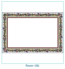 cadre photo fleur 186