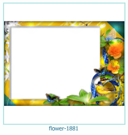 cadre photo fleur 1881
