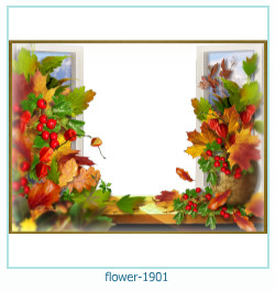 cadre photo fleur 1901