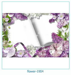 cadre photo fleur 1904