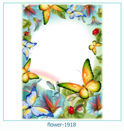 cadre photo fleur 1918