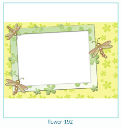 cadre photo fleur 192