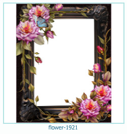 cadre photo fleur 1921