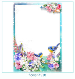 cadre photo fleur 1930
