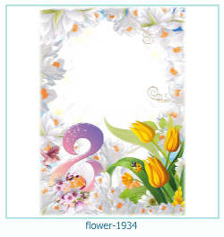 cadre photo fleur 1934