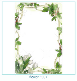 cadre photo fleur 1957