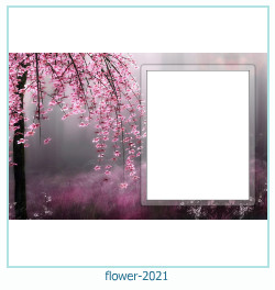 cadre photo fleur 2021