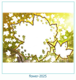 cadre photo fleur 2025