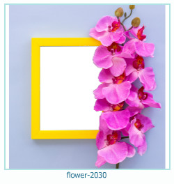 cadre photo fleur 2030