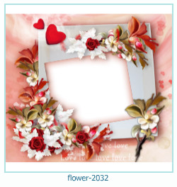 cadre photo fleur 2032