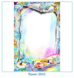 cadre photo fleur 2043