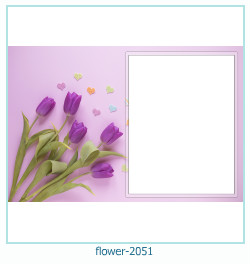 cadre photo fleur 2051