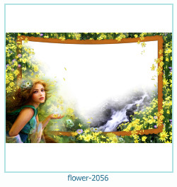 cadre photo fleur 2056