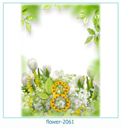 cadre photo fleur 2061