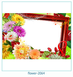 cadre photo fleur 2064