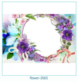 cadre photo fleur 2065