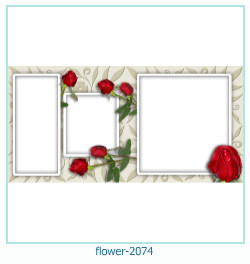 cadre photo fleur 2074