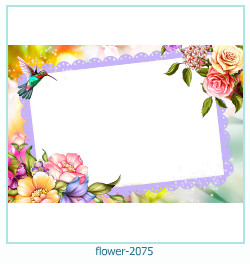 cadre photo fleur 2075